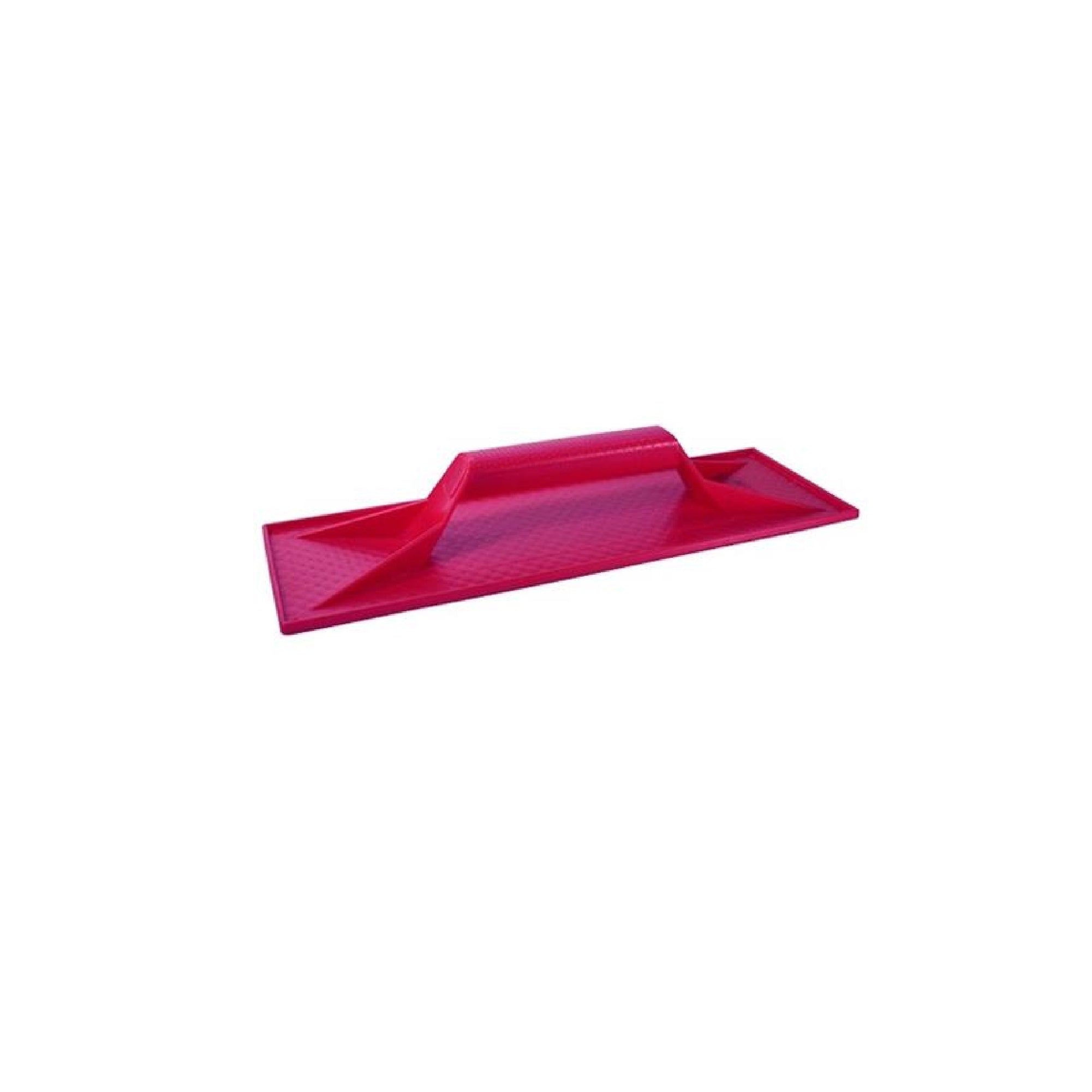 Frattone in plastica EXTRA polistirolo antiurto manico integrato cm 14,5x44 rosso