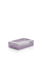 Portasapone d'appoggio in resina RA11 Gedy serie RAINBOW Lilla