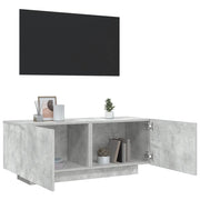 Mobile per TV Grigio Cemento 100x35x40 cm Legno Multistrato 804440