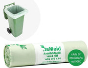 Sacchi di Rifiuto Compostabili da 240 litri - 10 Sacchi per Rifiuti Organici - Contenitore di Rifiuti Biologico - Qualità Premium - Sostenibilità Ambientale - Prodotto in Germania