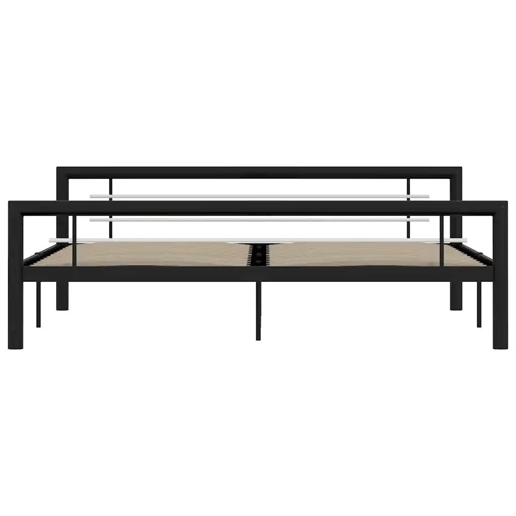 Giroletto Nero e Bianco in Metallo 180x200 cm cod mxl 63676