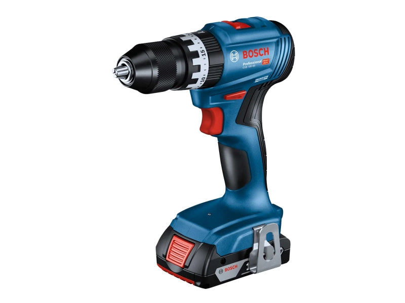 Kit 3 utensili Brushless Bosch 18V con 3 batterie 5Ah batteria 5.5Ah e borsa