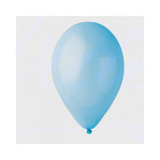 Trade Shop - Set 100 Pezzi Palloncini Colore Azzurro Feste Compleanni Party Bambini -