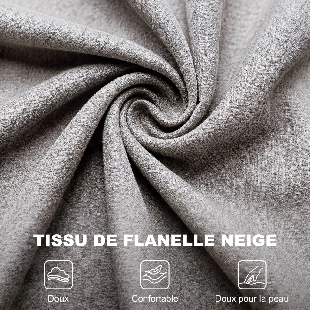 Poltrona capitonnata con braccioli e gambe in legno ¨C zephmum ¨C grigio 74x86x102 cm