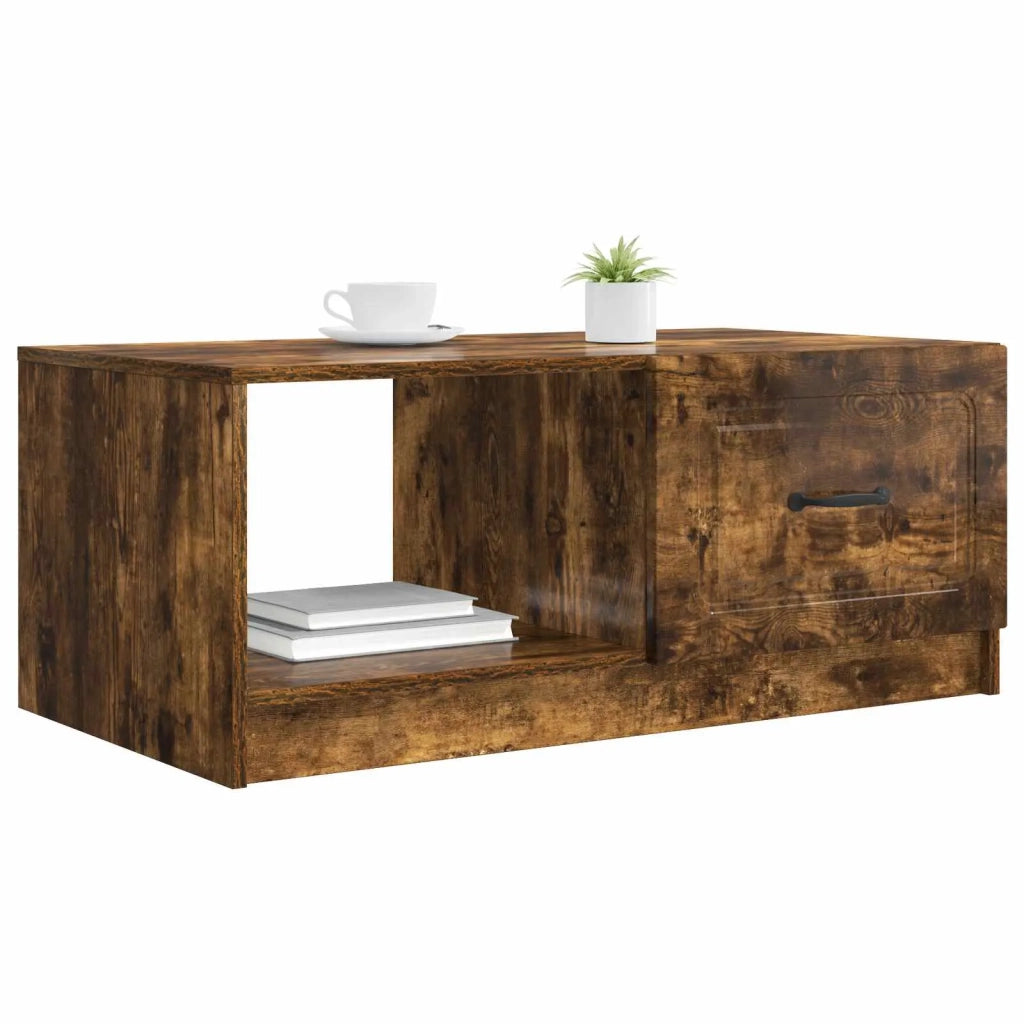 Tavolino da salotto Rovere Fumo 90 x 50 x 37 cm