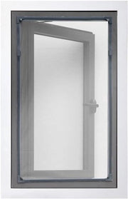 Schermo per finestra estensibile 60 x 120 cm con rete di poliestere contro insetti, zanzare e mosche