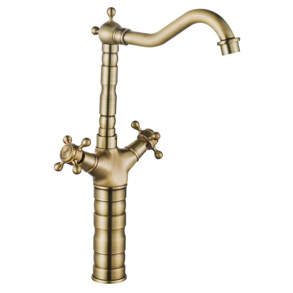 Rubinetto Da Cucina / Da Bagno Rea Rustico Antique Gold