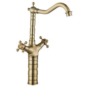 Rubinetto Da Cucina / Da Bagno Rea Rustico Antique Gold