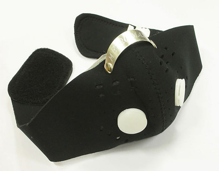 Mascherina antismog anatomica con filtro e chiusura velcro