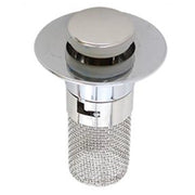 Trade Shop - Tappo Per Lavandino Pop Up Di Scarico Filtro Universale Bagno Cucina Lavabo Lavello 87337 -