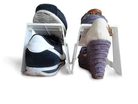 confezione 6 portascarpe bianco per armadio cod:ferx.34463