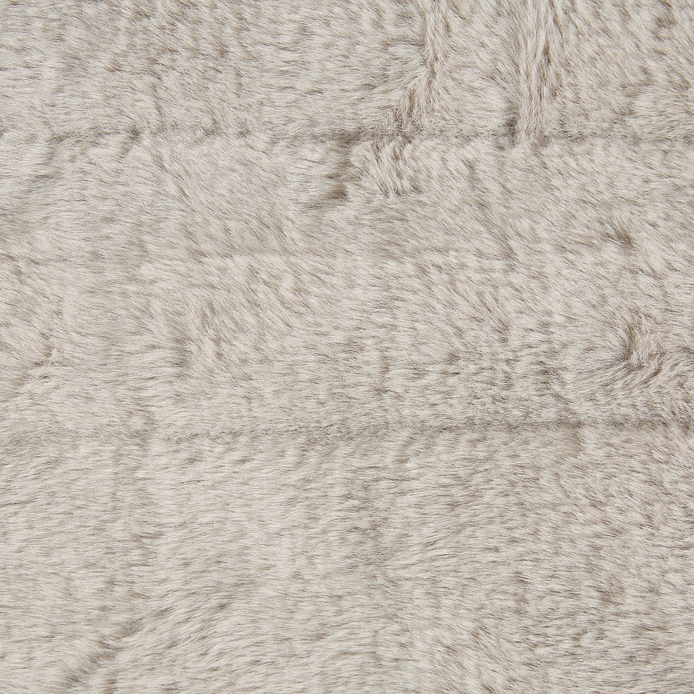 Moderna Coperta di Plaid Minimalista in morbido Tessuto di Poliestere 180 x 220 cm Beige  soggiorno camera da letto
