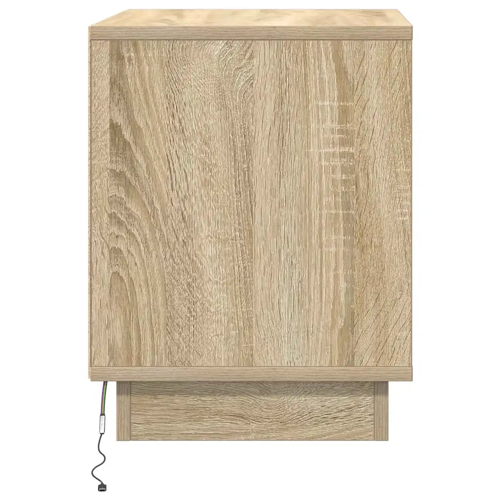 Comodino | Armadio da Notte | Mobiletto da notte Rovere Sonoma 44 x 34,5 x 45 cm
