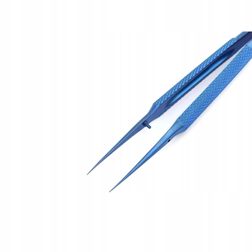 Pinzetta Dritta in Titanio BT-11 – Alta Precisione e Resistenza | Lunghezza 140 mm, Punta 0,15 mm