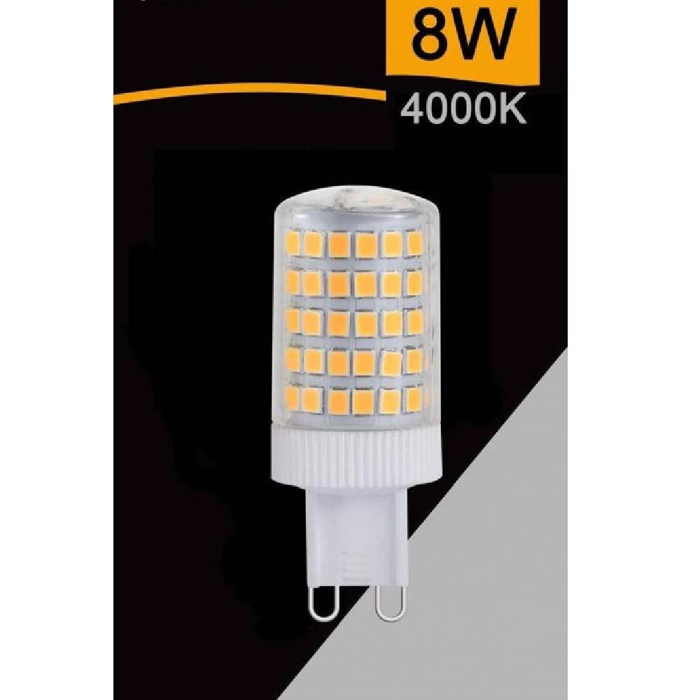 Trade Shop - Lampadina Led Smd G9 8 Watt 880 Lm Luce Calda Naturale Fredda Sparac-g9-8w-001 -