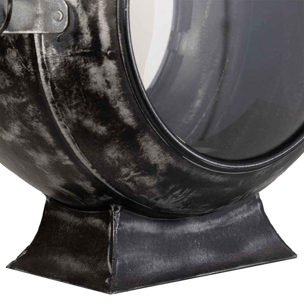 Candelabro metallo nero 29x21x40