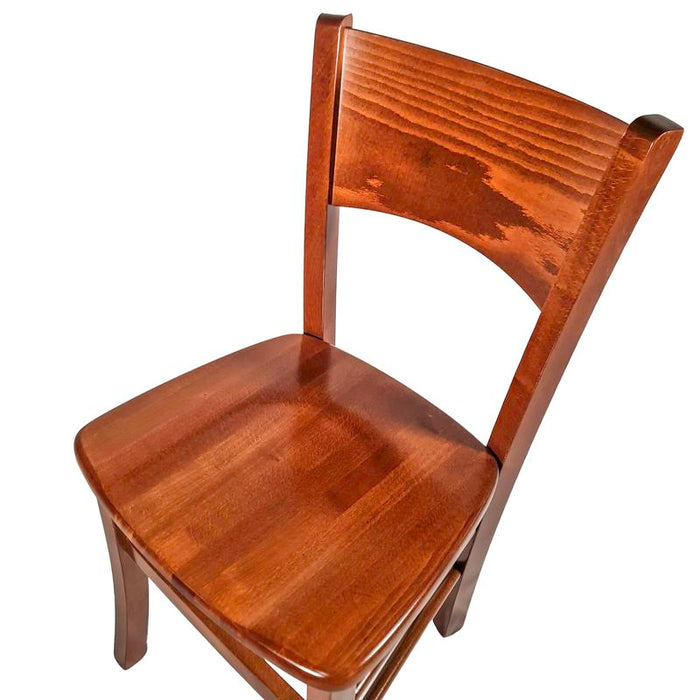 Sedia Lucy massello noce