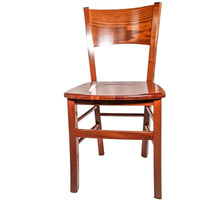 Sedia Lucy massello noce