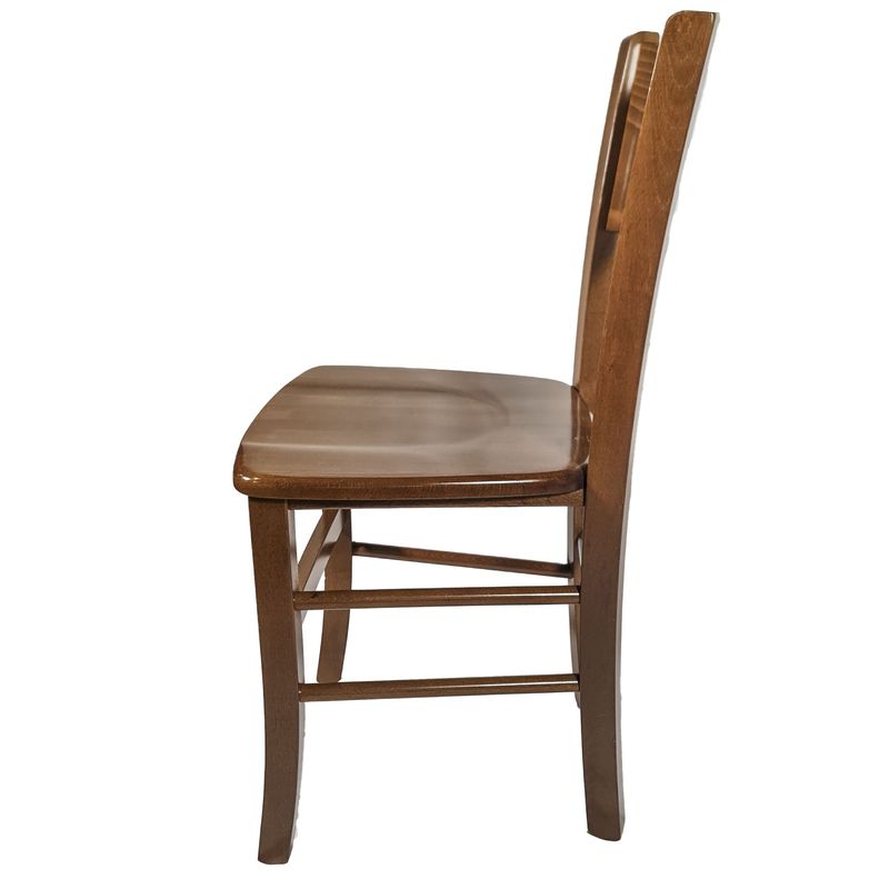 Sedia Lucy massello noce