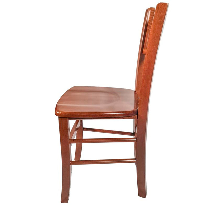 Sedia Lucy massello noce