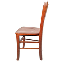 Sedia Lucy massello noce