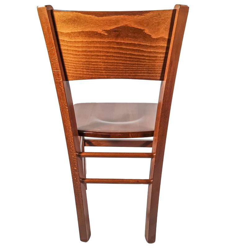 Sedia Lucy massello noce