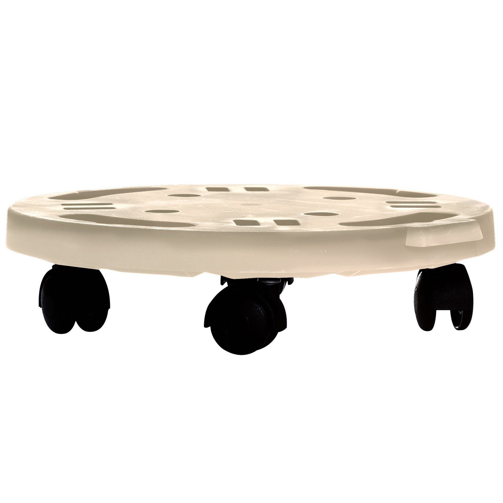 pedana con ruote diametro cm.30 ecru cod:ferx.34477