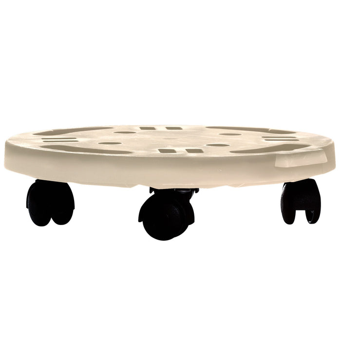 pedana con ruote diametro cm.30 ecru cod:ferx.34477