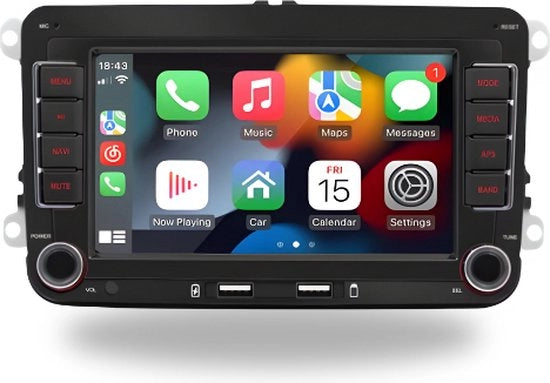 Navigazione Android 7" per Volkswagen, Seat e Skoda | Android 13 | 32GB di archiviazione, 2GB di RAM | WiFi, GPS, Bluetooth e DSP | Per Polo/Golf/Fabia/Altea 2003-2015