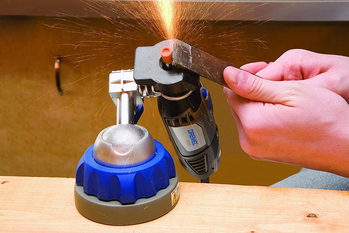 Supporto Dremel 576 per Levigatura Angoli a 45° e 90° Accessori Rifinitura Bordi