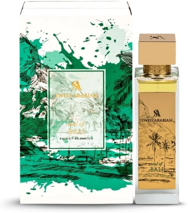 Soul of Bali Extrait Spray Unisex 100 ml – Profumo di lusso di lunga durata per uomo e donna – Profumo esotico con note floreali orientali