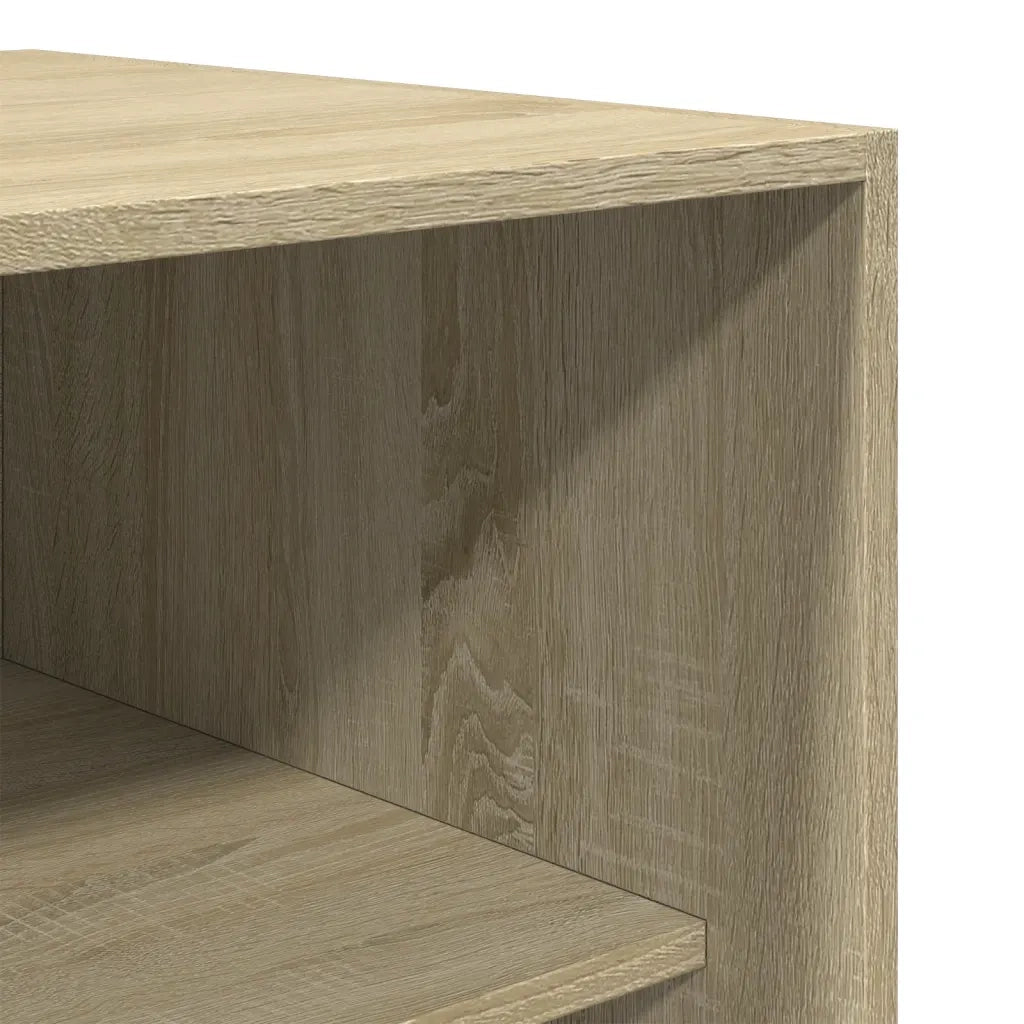 Armadio Rovere Sonoma 80x50x200 cm in Legno Multistrato