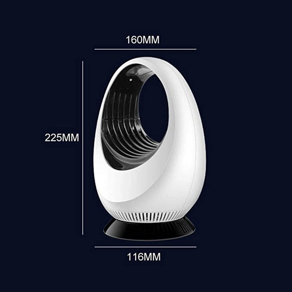 Trade Shop - Lampada Led Repellente Per Zanzare Ricaricabile Con Usb Mosquito Killer Lamp -