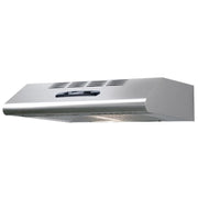 CAPPA TORNADO SOTTO-PENSILE 90CM IN ACCIAIO INOX