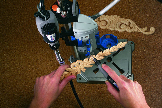 Workstation Dremel 220 Supporto Trapano a Colonna Stazione di Lavoro Orizzontale