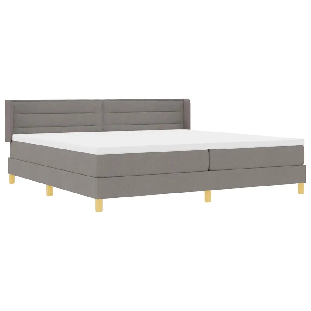 Letto a molle con materasso Talpa 200 x 200 cm Tessuto 3341255