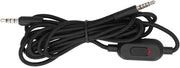 Cavo audio-AUX per headsets da gaming, 3,5 mm con regolazione del volume e controllo del microfono
