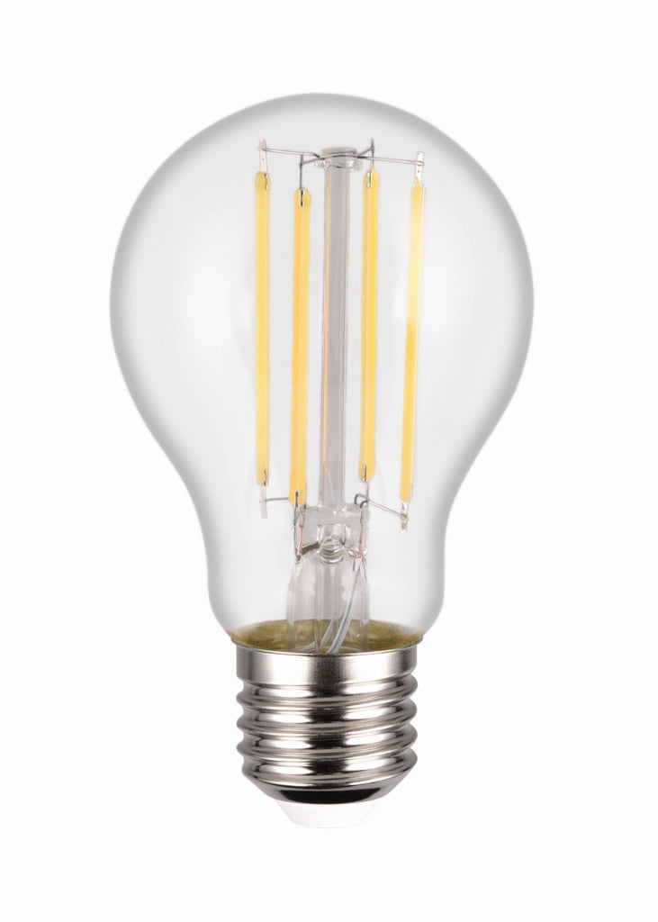 Lampadina LED E27 7W 4000K trasparente sferica Trio