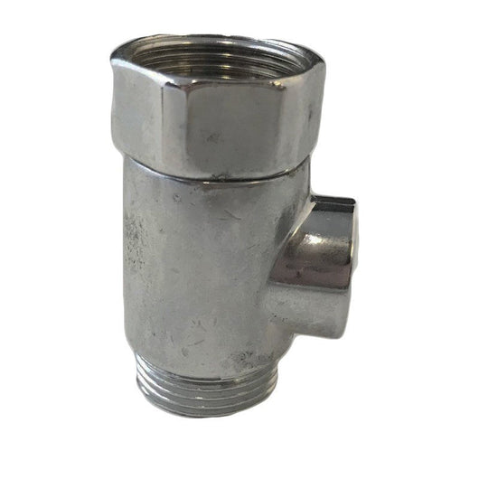 Distanziabile girevole con foro, da 1/2, in ottone pesante