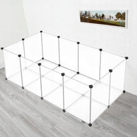 Recinto per Piccoli Animali 125 cm – Ideale per Conigli, Roditori e Criceti