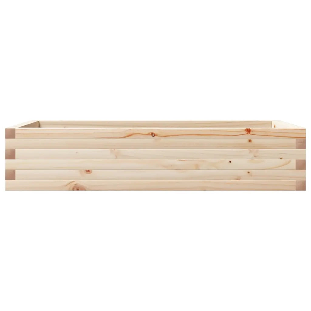 Fioriera da Giardino 110x60x23 cm in Legno Massello di Pino 847238