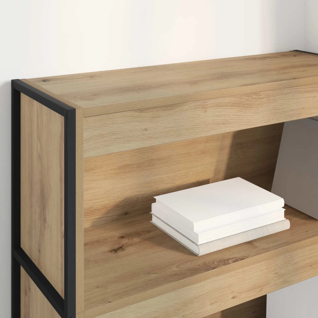 Armadio per Libri Rovere Artigianale 80 x 30 x 121 cm 886419