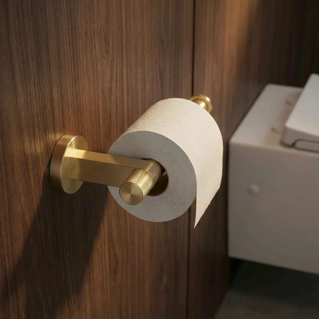 Porta Carta Igienica 39105 Ori Brush Gold