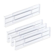 Set di caricabatterie - set di 4 - regolabile 28 - 52,5 cm - organizzatore di caricabatterie - plastica