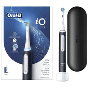 Oral-B Spazzolino Elettrico iO 3 Nero, 1 Testina