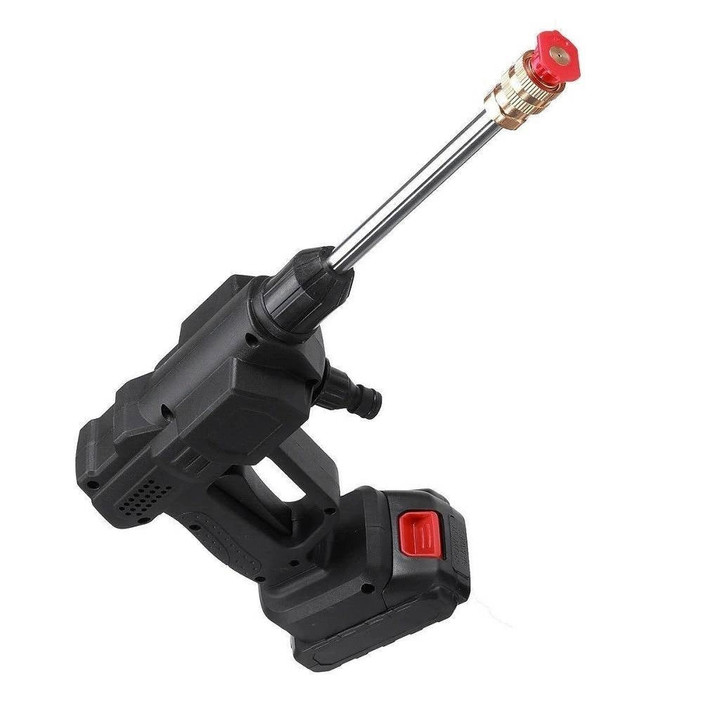 Trade Shop - Idropulitrice A Doppia Batteria 26v Alta Pressione Portatile Lavaggio Auto 96532 -