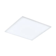Plafoniera Moderna Turcona Acciaio Bianco Luce Led Integrato 33W