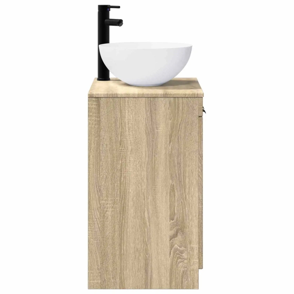 Set di mobili per il bagno Rovere Sonoma Legno ingegnerizzato 3404206
