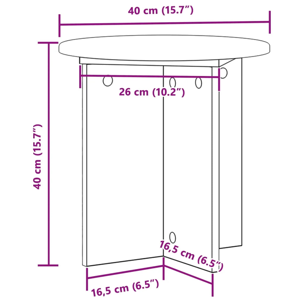 Supporto per piante 2 pz Nero 40 x 40 x 40 cm 899727