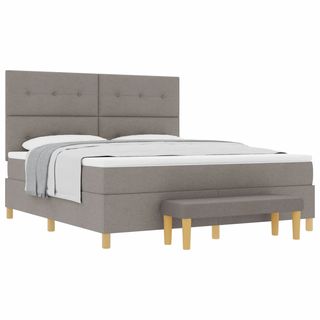 Letto a molle con materasso Talpa 180 x 200 cm Tessuto